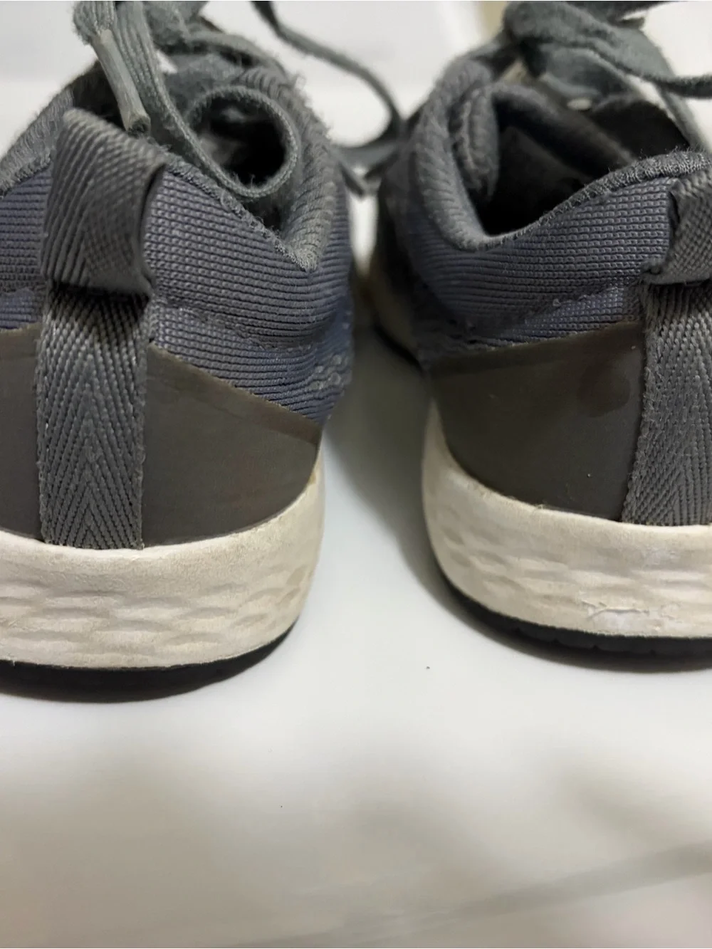 New Balance Kids Gray Lace-Up Sneakers